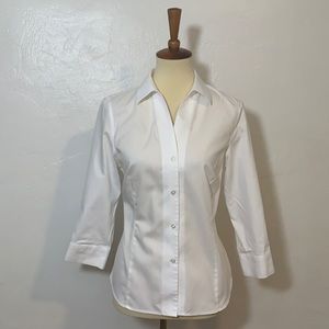 Jones New York White Button Down